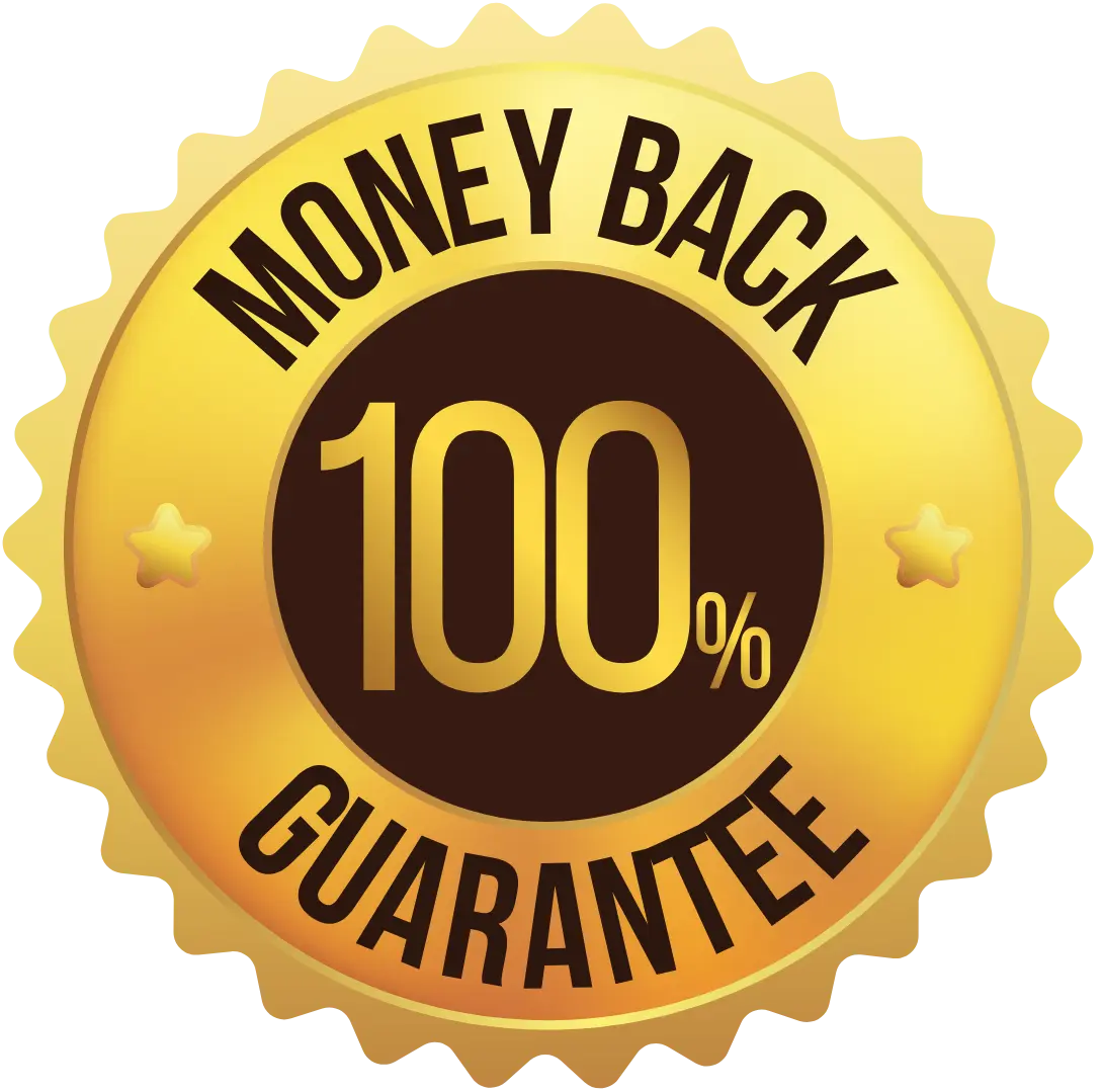 Money back guarantee badge